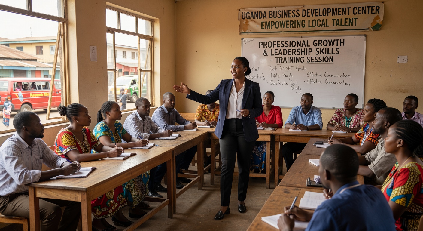 Professional growth coaching session